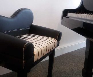 Piano shaped Stool